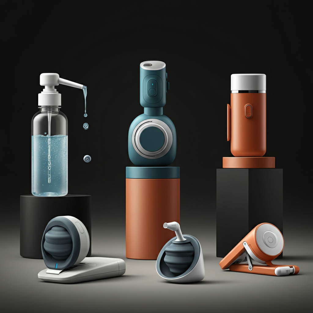 different types of portable bidet