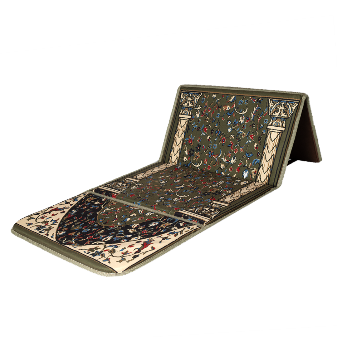 prayer mat with back support