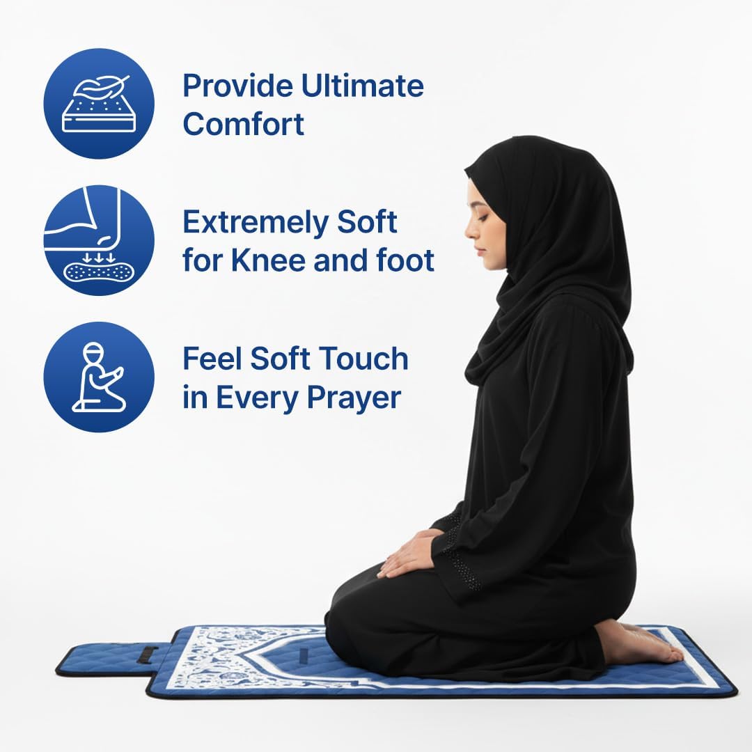Hajj Complete All-in-One Kit– Salah Trek, Portable Bidet, Wudhu Spray & TWS