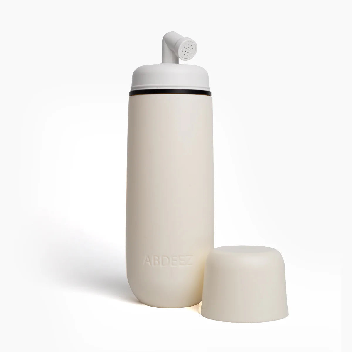 A portable bidet in white color