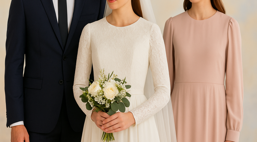 Modest Wedding Dresses & Outfits Ideas – DEENIN