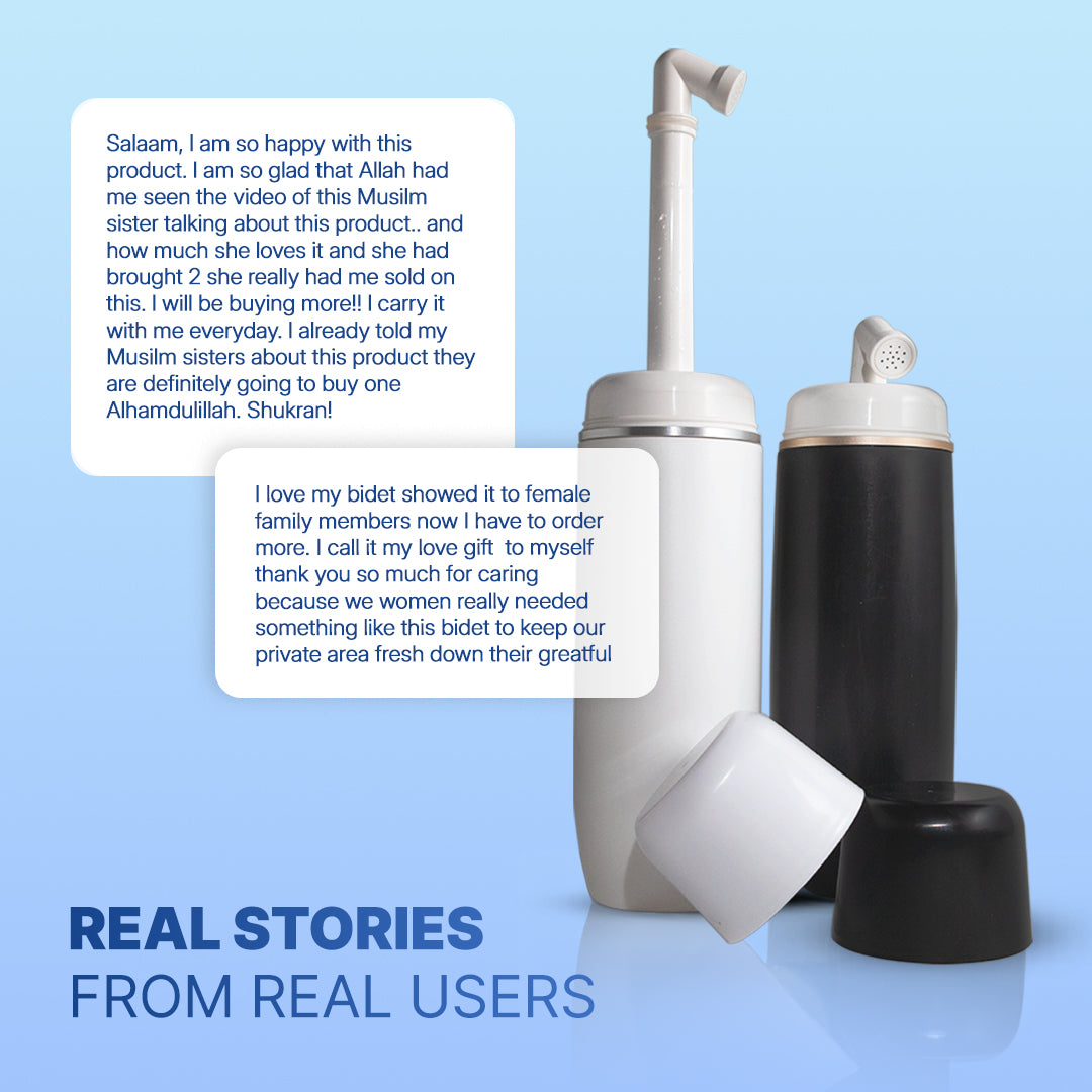 ABDEEZ Portable Bidet Leakproof and Convenient Solution for Freshness on the go