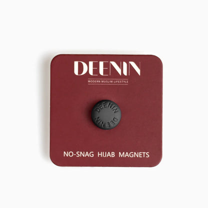 DEENIN Strong Magnetic Hijab Magnets - Secure Hold Without Damaging Your Scarf