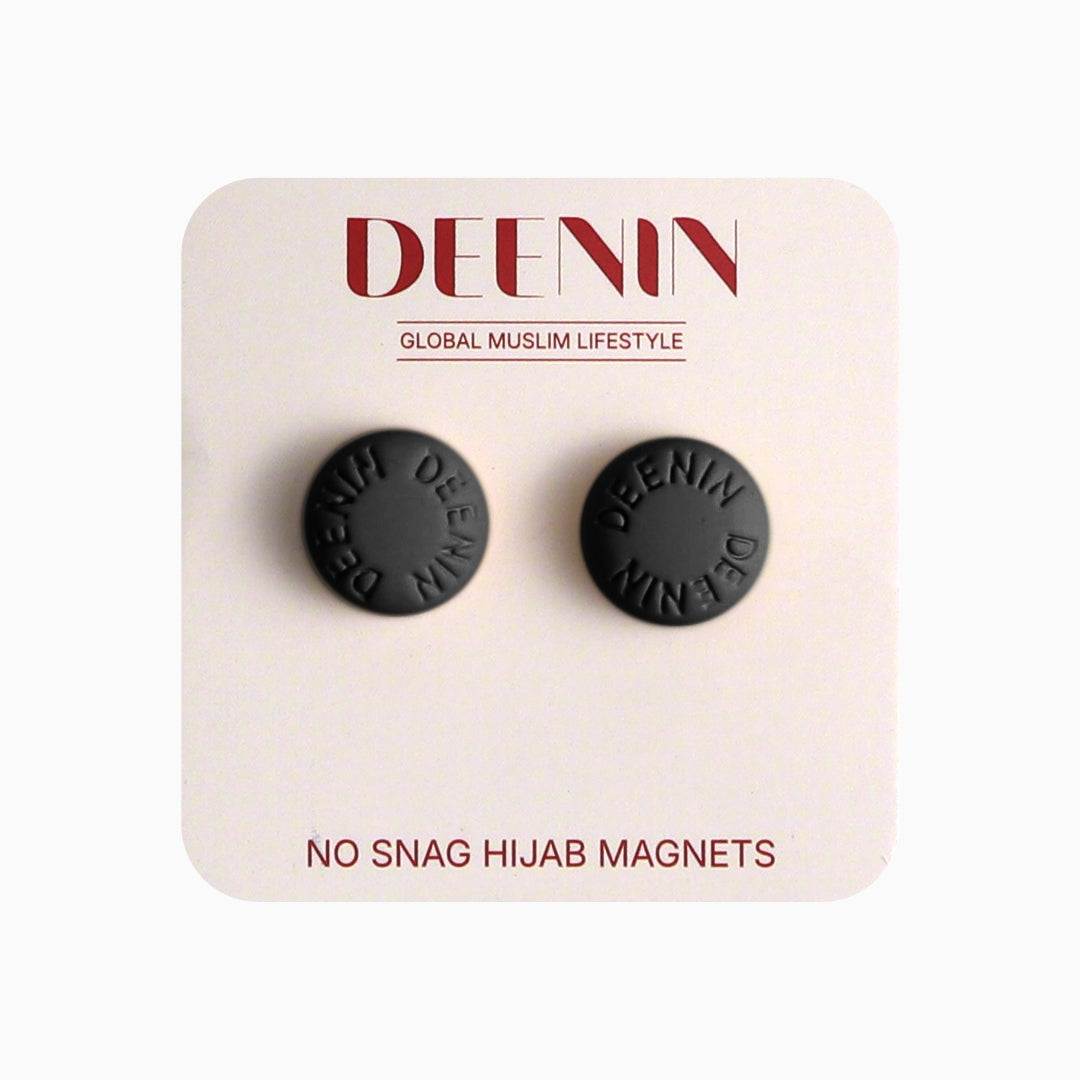DEENIN Strong Magnetic Hijab Magnets - Secure Hold Without Damaging Your Scarf