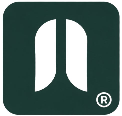 The Deenin brand logo, featuring a dark green rounded square icon with a stylized double 'D' and a small registered trademark symbol, next to the word 'DEENIN' in dark green sans-serif lettering, all on a solid white background.