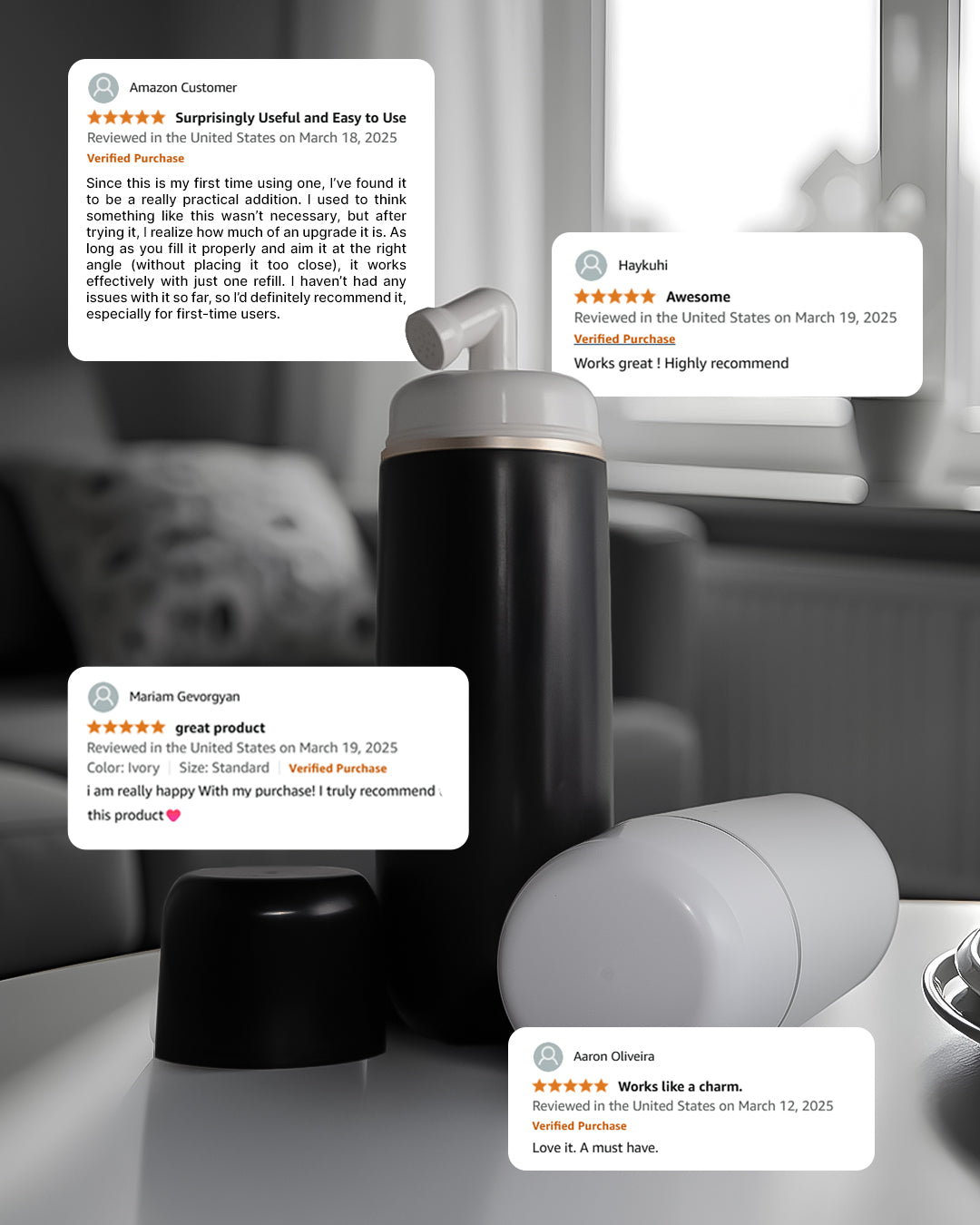 Reviews of the ABDEEZ Portable Bidet, the highest rated portable bidet