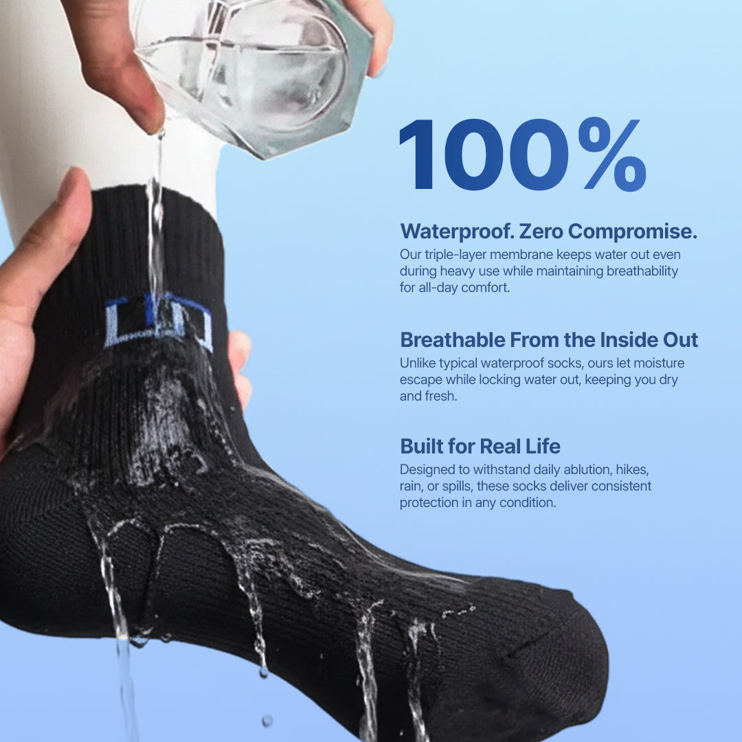 The Wudhu Socks - Ablution Made Easy!