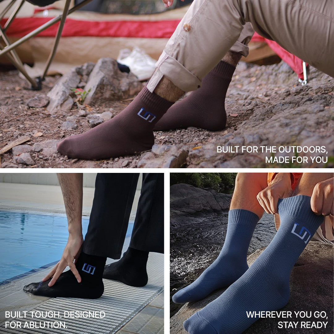 The Wudhu Socks - Ablution Made Easy!