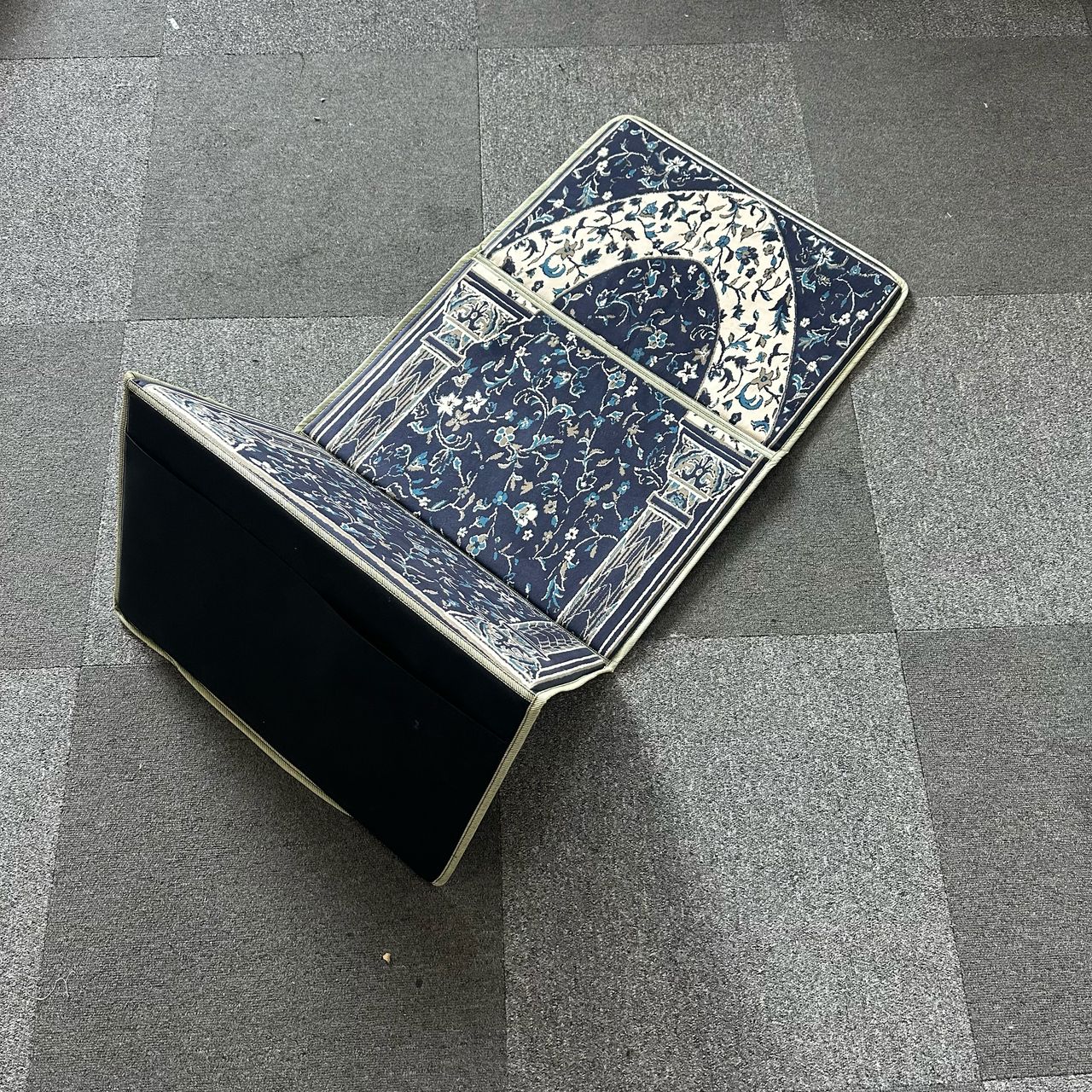 Ebadat Prayer Rug with Backrest - Enhance Your Prayer Experience with Added Comfort