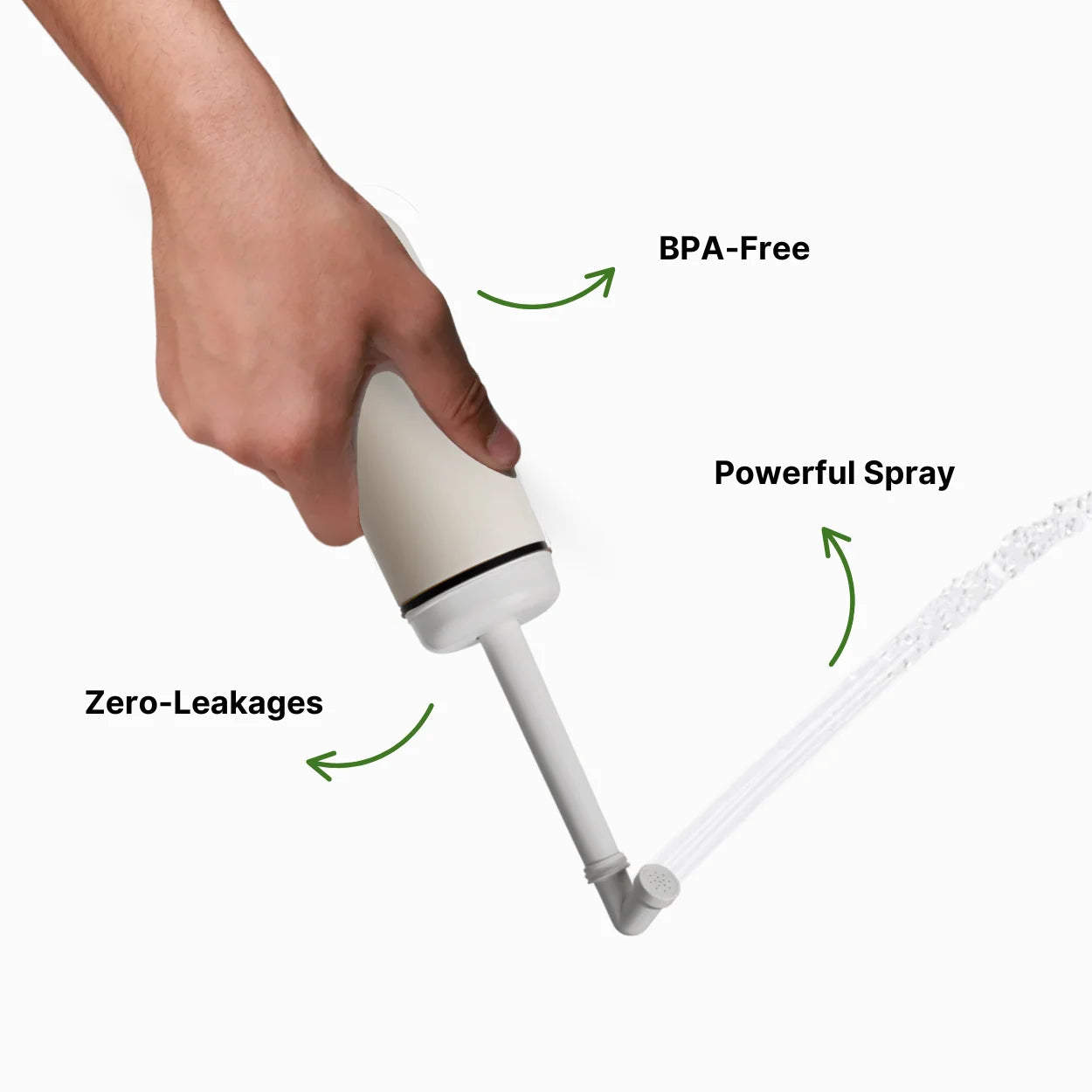 ABDEEZ Portable Bidet - Leakproof and Convenient Solution for Freshness on the Go