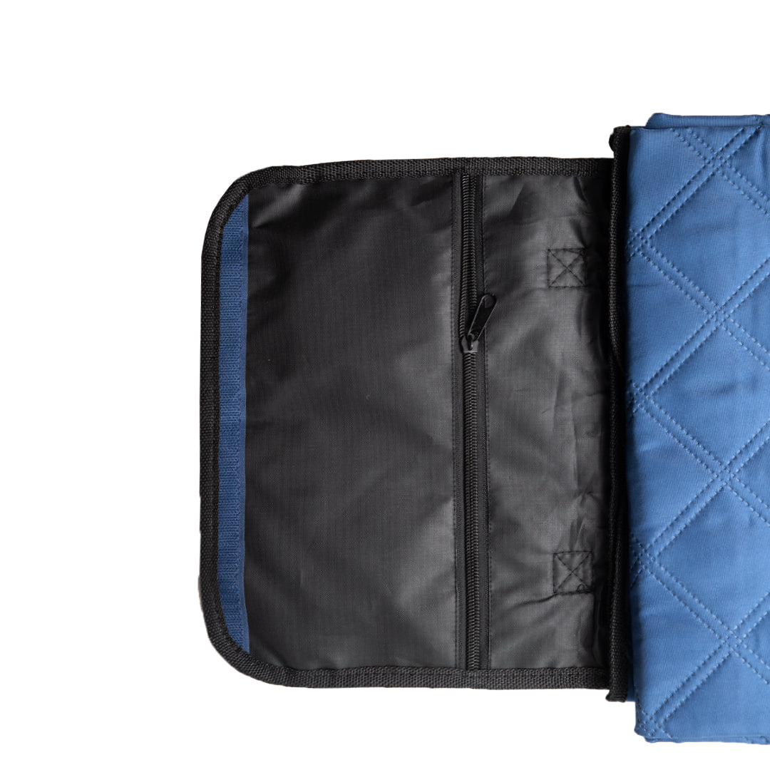 Black zippered pocket built-in salahtrek
