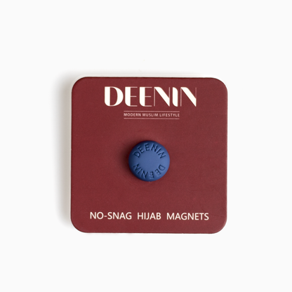DEENIN Strong Magnetic Hijab Magnets - Secure Hold Without Damaging Your Scarf