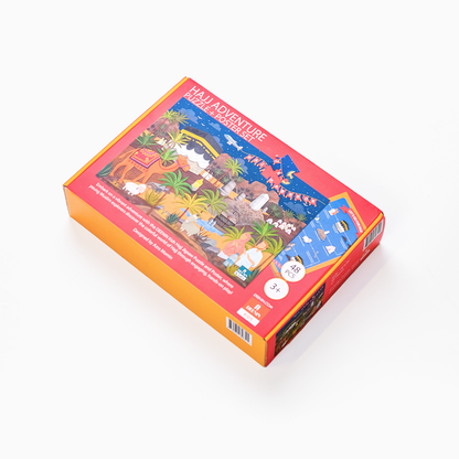 DEENIN Kids' Hajj Adventure Jigsaw Puzzle - 48-Piece Educational, Vibrant & Large Floor (1.5 ft x 3 ft) Puzzle for Children