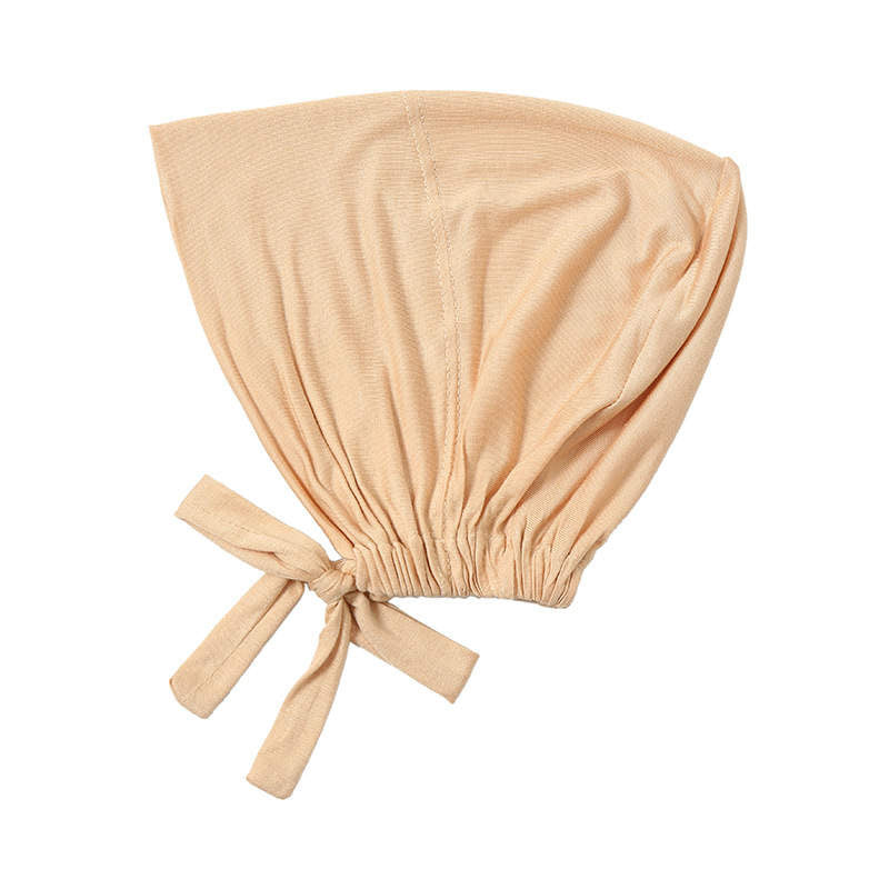 Hijab Under Cap beige color